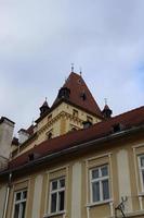 monastero Chiesa trovato nel sighisoara, immortalato nel diverso angoli foto