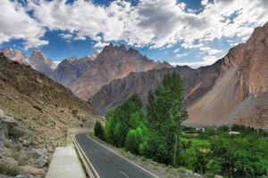 Pakistan settentrionale le zone paesaggio foto