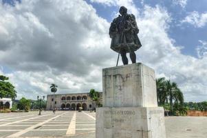 plaza de spagnolo, santo domingo, domenicano repubblica foto