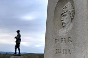 memoriale monumento, Gettysburg, papà foto