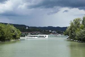 wachau valle Danubio fiume crociera barca foto