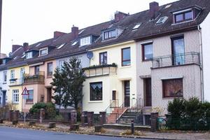 vecchio quartiere nel brema, Germania foto