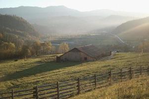 vista del paesaggio di campagna foto