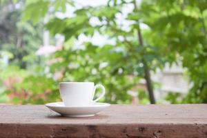 tazza di latte bianco foto