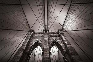 brooklyn ponte nel New York, Stati Uniti d'America foto