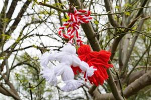 martire tradizionale decorazione per il giorno di baba marta foto