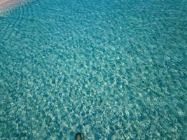 Maldive aereo Visualizza panorama paesaggio bianca sabbia spiaggia foto