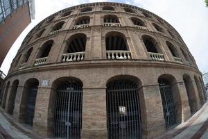 valencia Spagna Toro combattimento arena plaza de toros foto