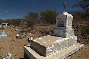 vecchio messicano cimitero nel EL triunfo estrazione villaggio baja California sur foto