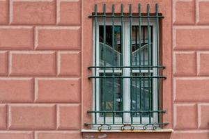 genova nervi storico villaggio quartiere case finestra foto