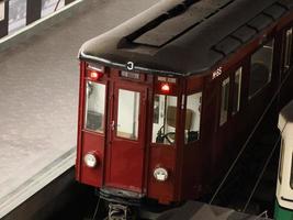 vecchio Madrid Spagna la metropolitana carro foto