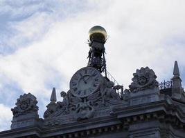 banca di sapin Banco de espana edificio nel Madrid foto