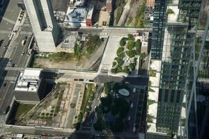 nuovo York città aereo panorama a partire dal hudson yard terrazza foto