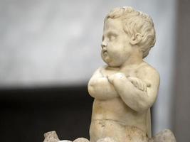 il Nilo vecchio marmo romano figura scultura statua foto