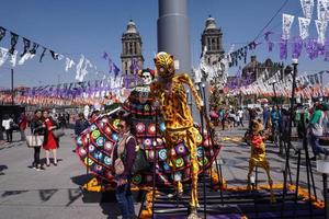 Messico città, Messico - novembre 5 2017 - giorno di morto celebrazione foto