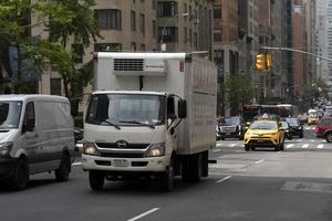 nuovo York, Stati Uniti d'America - Maggio 5 2019 - città strade congestionato traffico marmellata foto