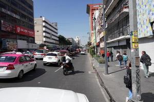 Messico città, Messico - novembre 5 2017 - messicano metropoli capitale congestionato traffico foto