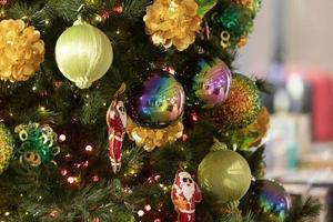 Parigi Natale albero decorazione dettaglio foto