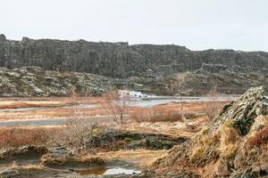 Islanda nazionale parco d'oro cerchio la zona paesaggio foto