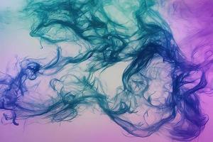 Fumo nebbia con colorato e cinetico movimento foto