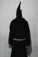 medievale boia nero vestito foto