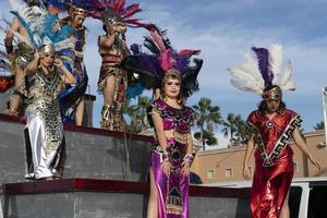 la paz, Messico - febbraio 22 2020 - tradizionale baja California carnevale foto