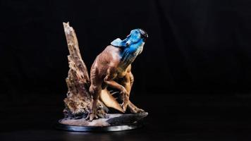 protoceratopo , dinosauro su nero sfondo foto