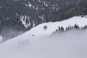 inverno paesaggio nel austriaco Alpi foto