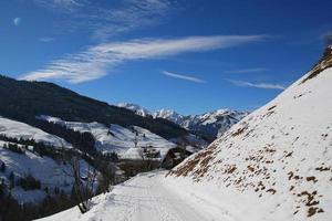 inverno paesaggio nel austriaco Alpi foto