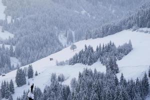 inverno paesaggio nel austriaco Alpi foto