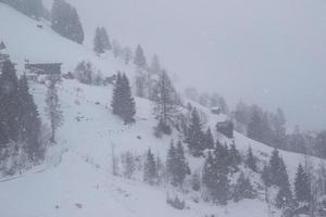 inverno paesaggio nel austriaco Alpi foto