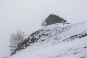 inverno paesaggio nel austriaco Alpi foto