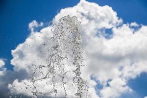 acqua spruzzo nel il cielo foto