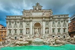 il famoso trevi Fontana, Roma, Italia. foto