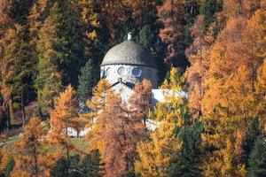 il segantini Museo nel st. moritz. pittore giovanni segantini. foto