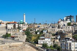 moschea di il piccolo arabo trimestre nel Gerusalemme foto