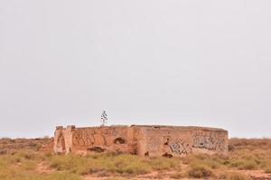 vista del paesaggio del deserto foto