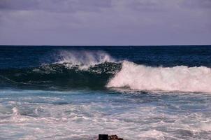 enorme mare onde foto