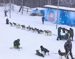 kamchatka, Russia- 10 giugno 2021 - prima il inizio di il gara berengue a il stadio foto