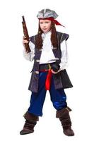 simpatico ragazzo in posa nel pirata costume foto