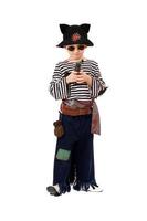 poco ragazzo vestito come un' pirata foto