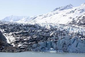 ghiacciaio baia nazionale parco paesaggio con un' ghiacciaio vicino Visualizza foto