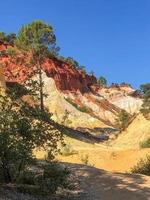 francese colorade ocre de ruggine nel Francia 12 foto