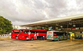 playa del Carmen quintana roo Messico 2021 addio autobus stazione fermare nel playa del Carmen Messico. foto