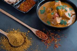 curry tailandese di massaman foto