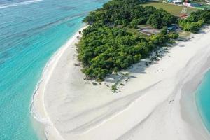 ripresa aerea delle maldive foto