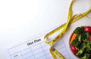 salutare mangiare idee dieta controllo, peso perdita e dieta pianificazione, ridurre amido, mangiare insalate invece. foto