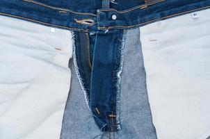 vicino su dentro di jeans struttura con tasca, jeans denim struttura e sfondo, jeans di indietro foto