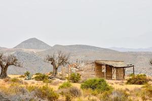 vista del paesaggio del deserto foto