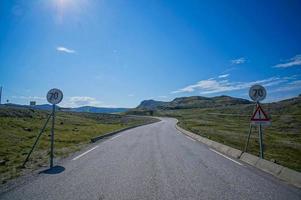 panoramico strada Visualizza nel Svezia foto